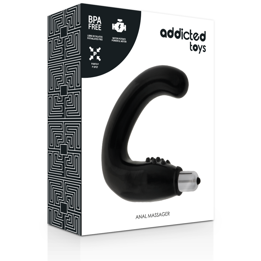 ADDICTED TOYS analmassager i svart