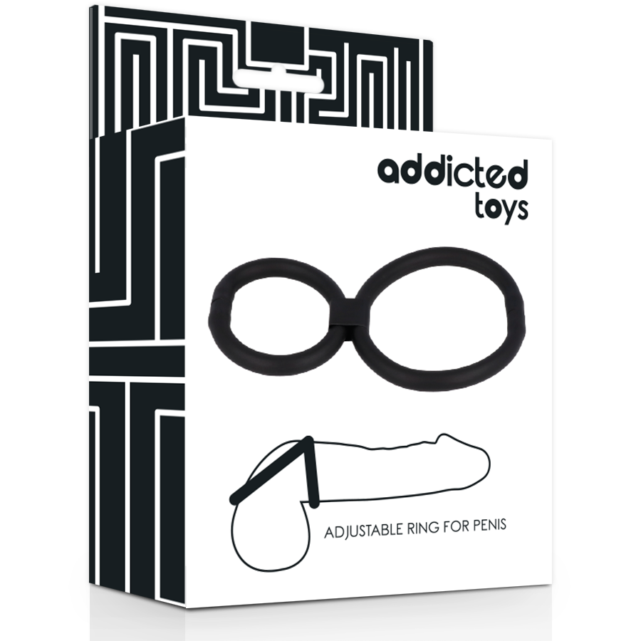 ADDICTED TOYS justerbara ringar för penis