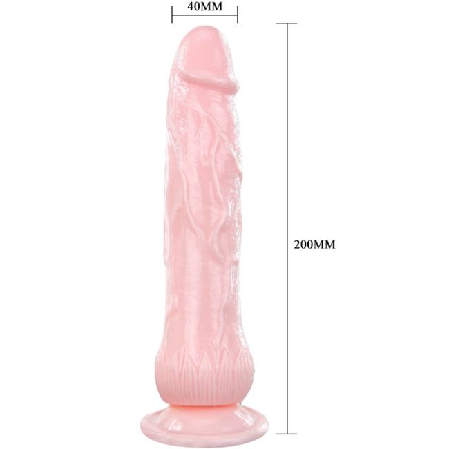 BAILE Fountain Vibrator Dildo med sprutfunktion