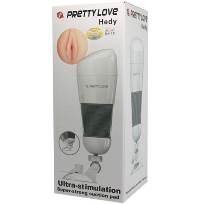 Pretty Love Hedy vagina masturbator i pärlemorskimrande fodral