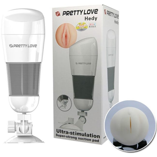 Pretty Love Hedy vagina masturbator i pärlemorskimrande fodral