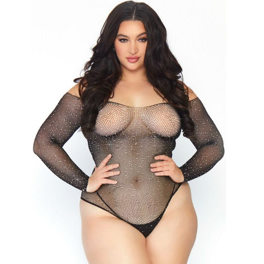 Crystalized fiskenät bodysuit från Leg Avenue