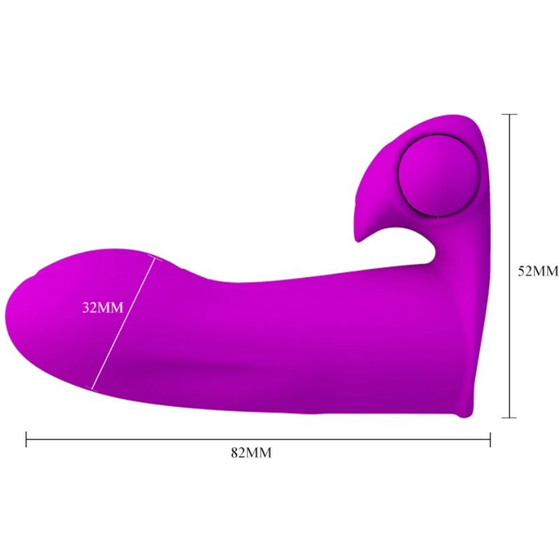 Pretty Love Maxwell tumvibrator med vibration