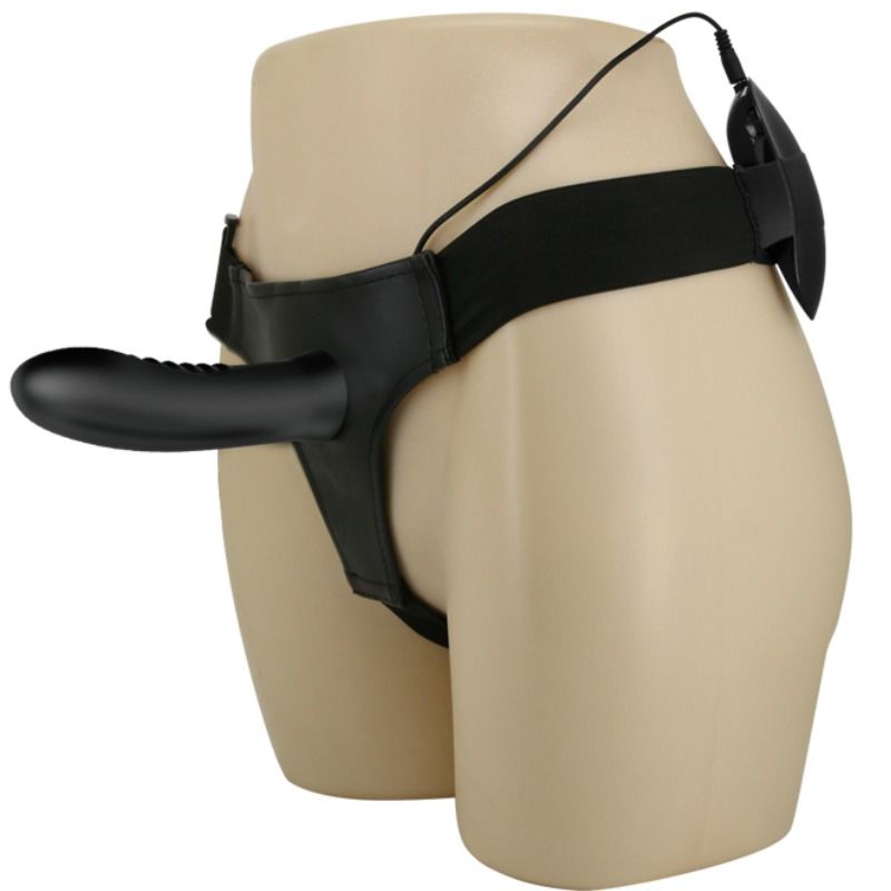 Pretty Love Myron strap-on med vibration och hål dildo