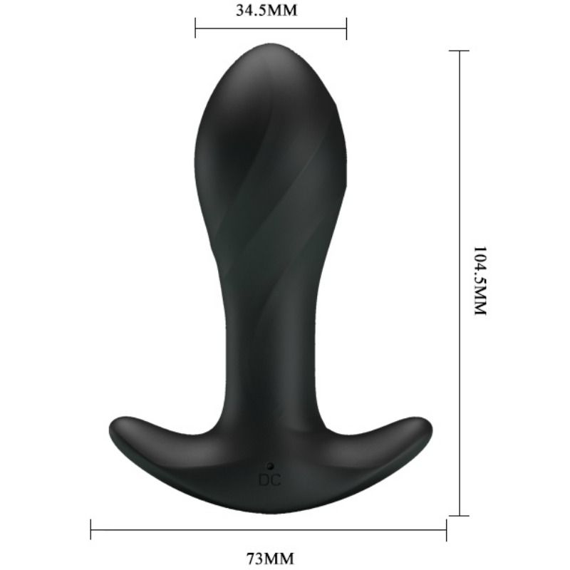 PRETTY LOVE - SVART ANALVIBRATOR