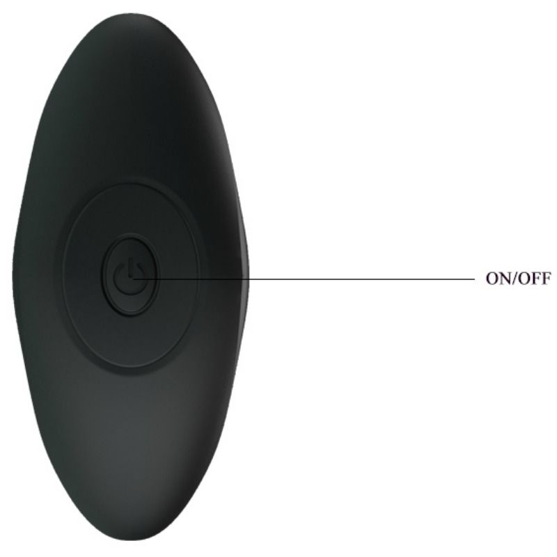 PRETTY LOVE - SVART ANALVIBRATOR