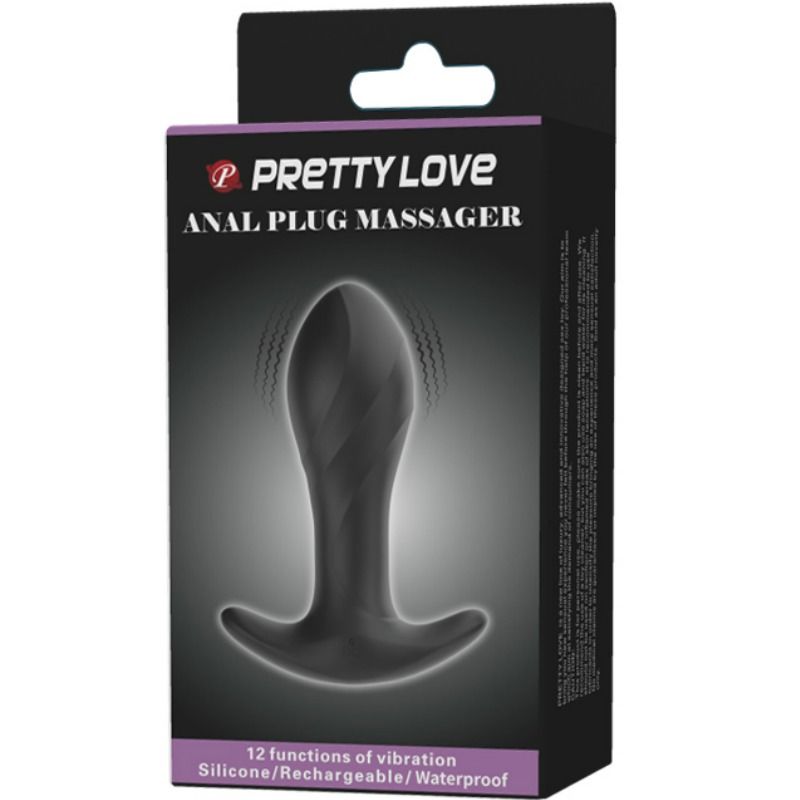 PRETTY LOVE - SVART ANALVIBRATOR