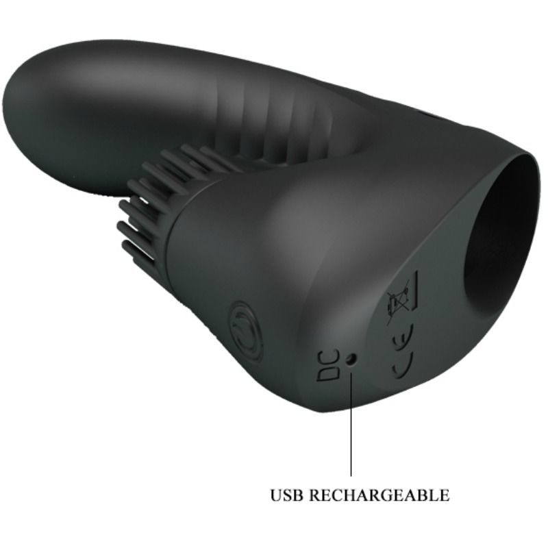 Pretty Love Magic Drill Thimble med rotation och vibration