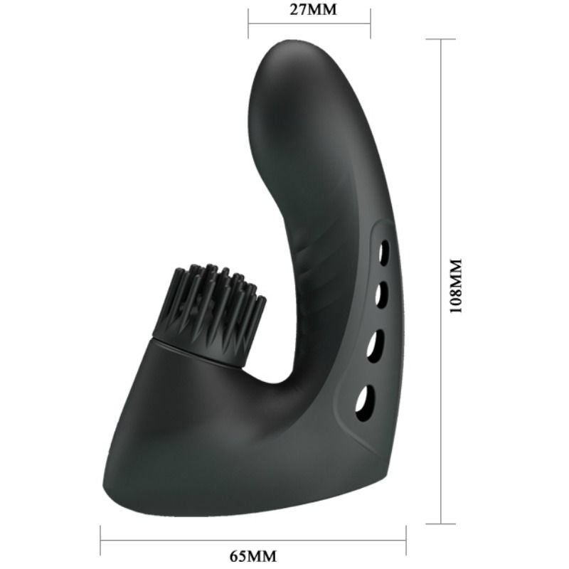 Pretty Love Magic Drill Thimble med rotation och vibration
