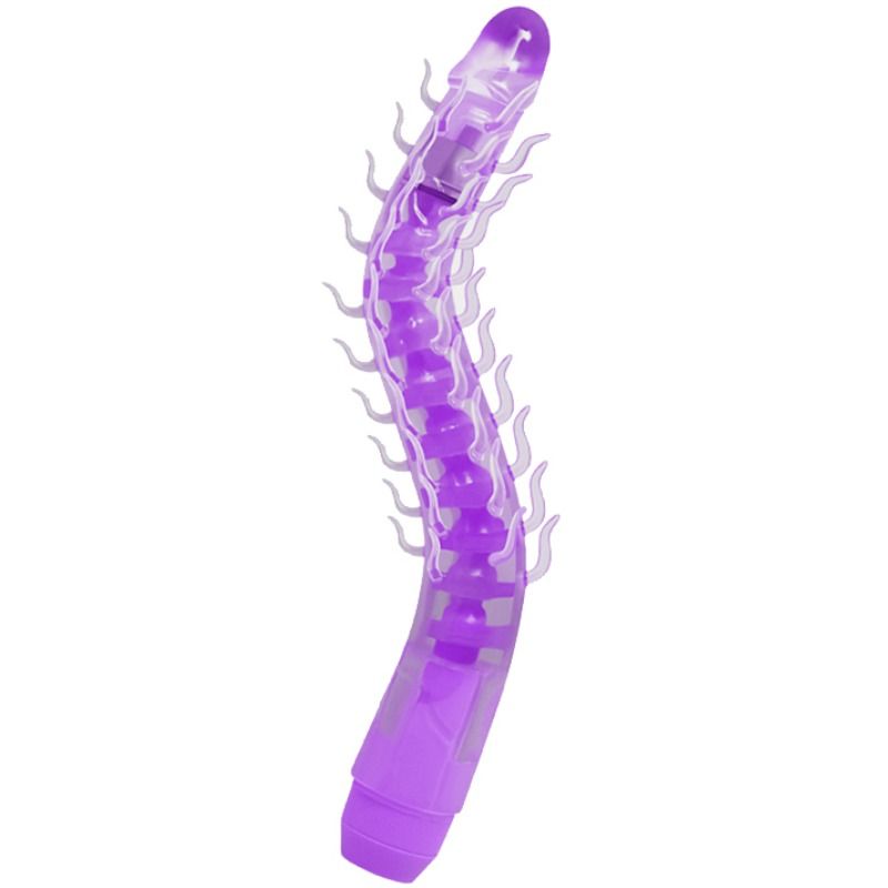 BAILE - FLEXI VIBE SENSUAL SPINE BENDABLE VIBRERANDE DILDO LILAC 23,5 CM