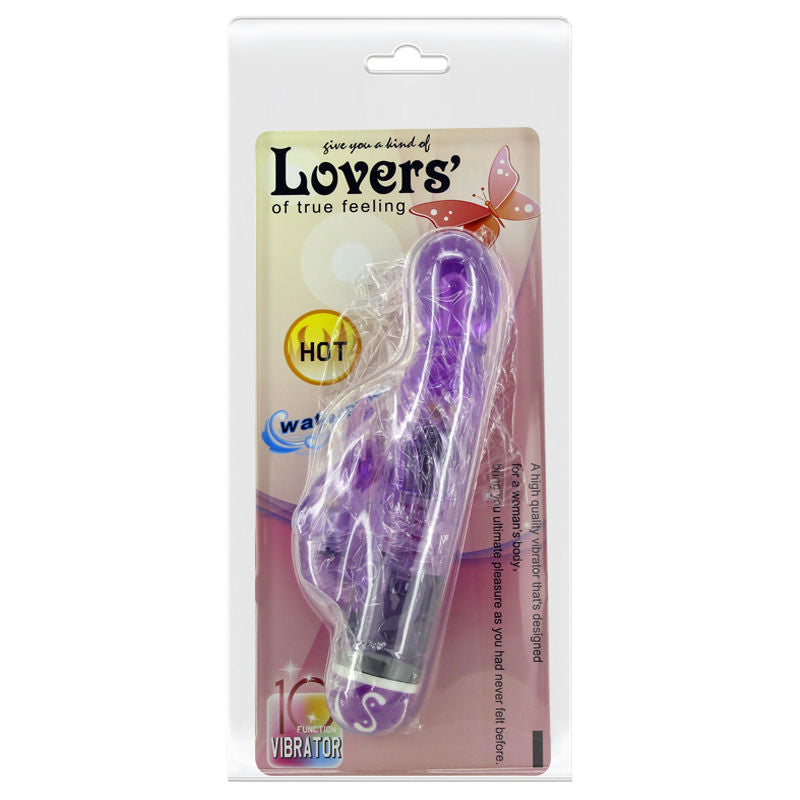 BAILE multihastighets vibrator med lilastimulator