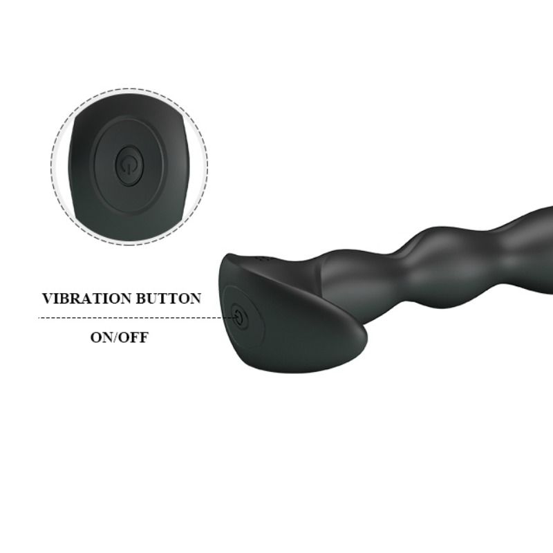 Analmassager med 12 vibrationslägen från PRETTY LOVE