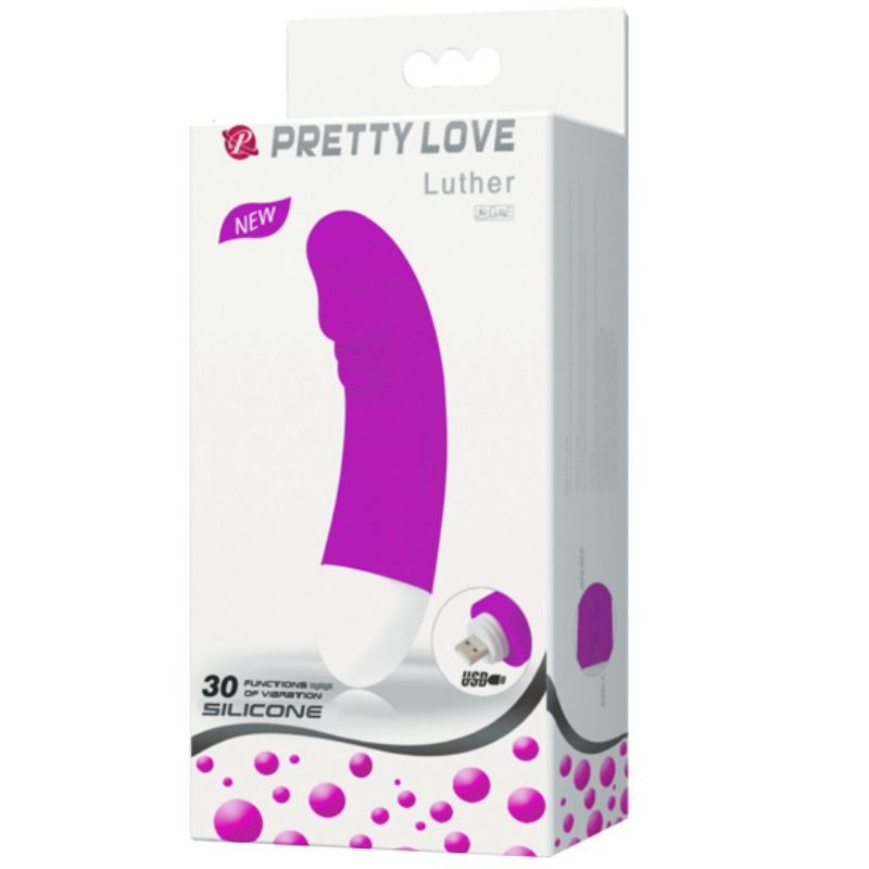 Pretty Love Luther Mini Vibrator med 30 vibrationslägen