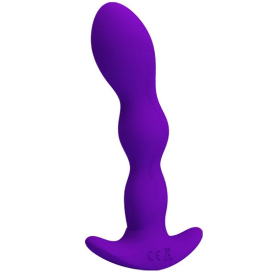 PRETTY LOVE anal massager med 12 vibrationslägen i lila