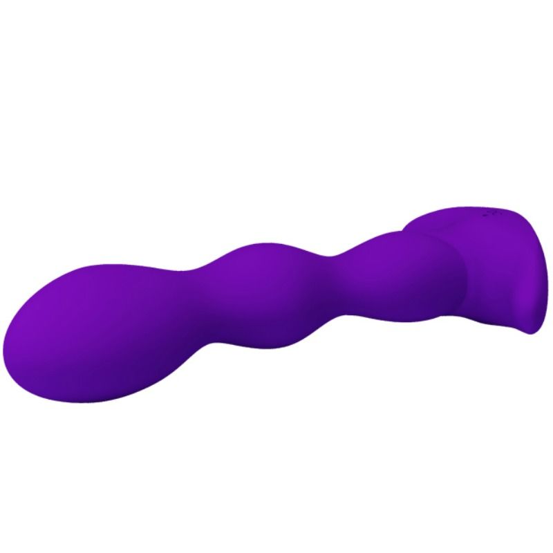 PRETTY LOVE anal massager med 12 vibrationslägen i lila