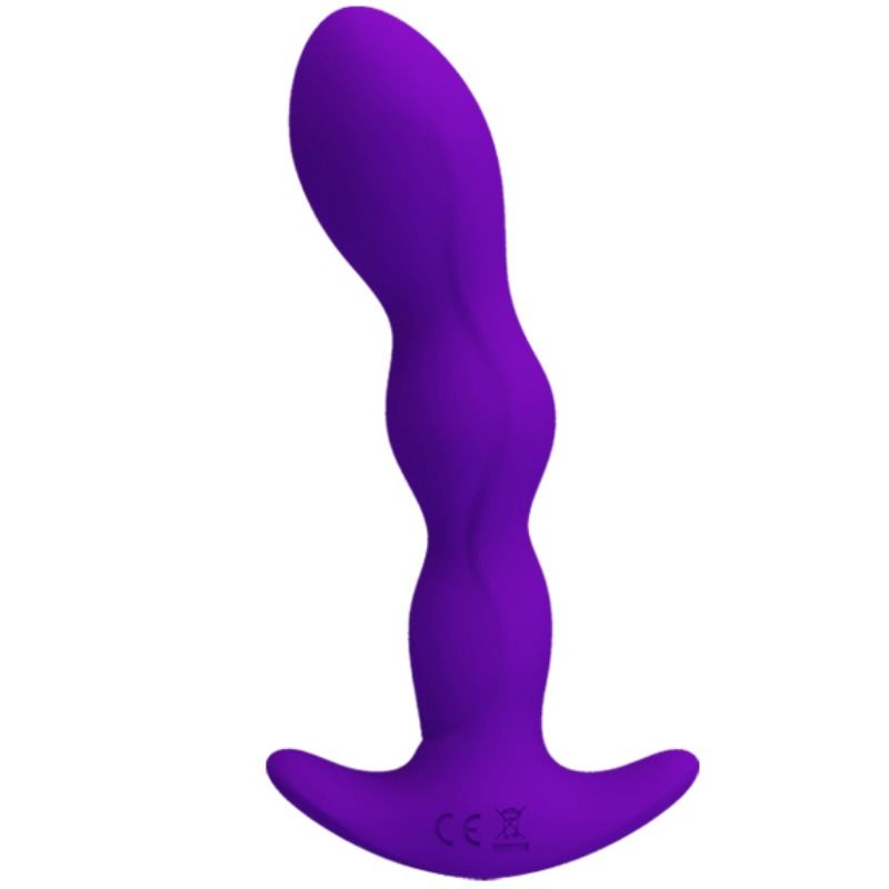 PRETTY LOVE anal massager med 12 vibrationslägen i lila