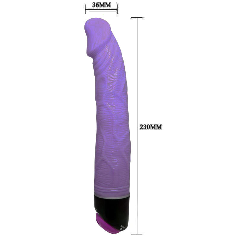 BAILE - ADOUR CLUB REALISTISK VIBRATOR 23 CM LILA