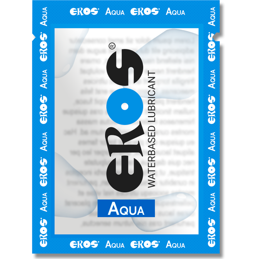 EROS Aqua vattenbaserat glidmedel 4 ml