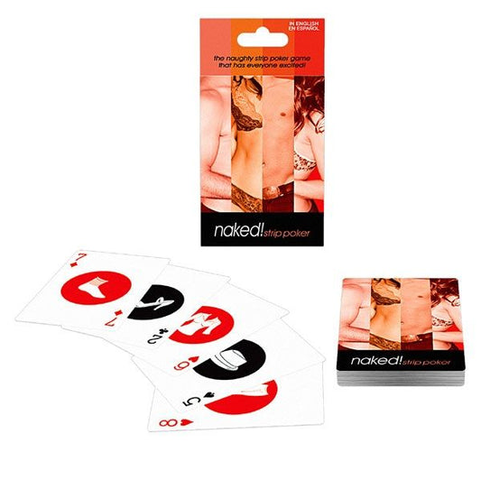 KHEPER GAMES Naken! Strip Poker kortlek