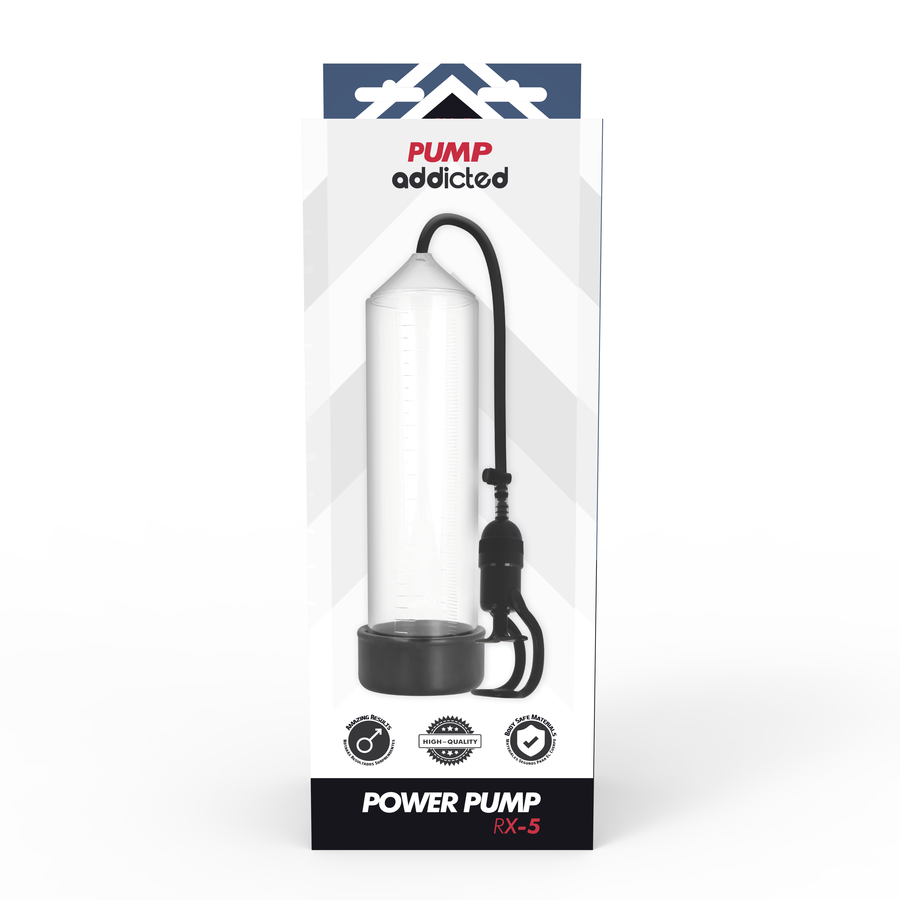PUMP ADDICTED RX5 TRANSPARENT penispump