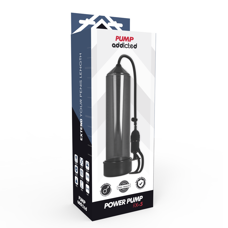 PUMP ADDICTED RX5 BLACK penispump