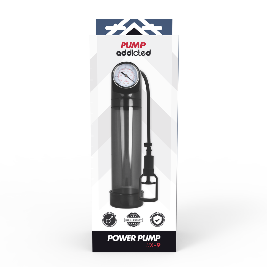 PUMP ADDICTED RX9 BLACK penispump