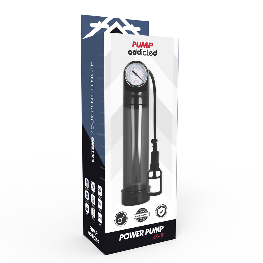 PUMP ADDICTED RX9 BLACK penispump