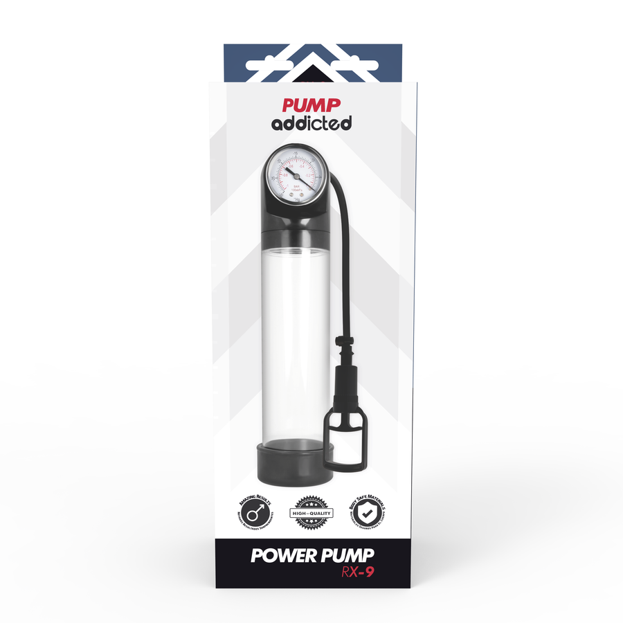PUMP ADDICTED RX9 TRANSPARENT penispump