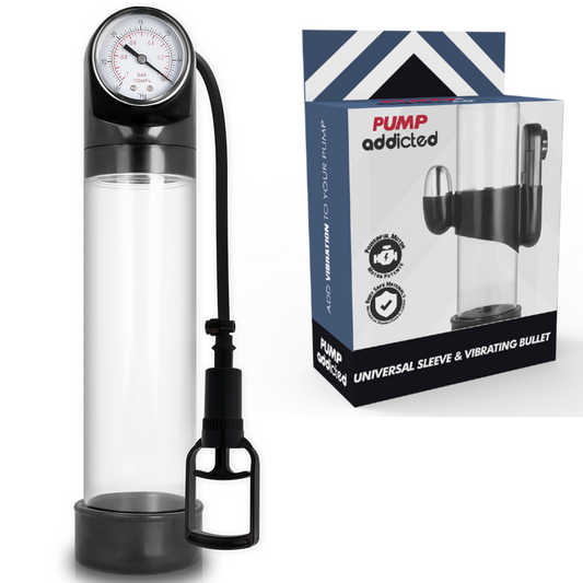 PUMP ADDICTED RX9 transparent vibrator