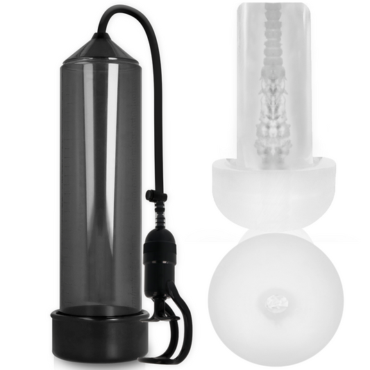 Pump Addicted RX5 svart med masturbator
