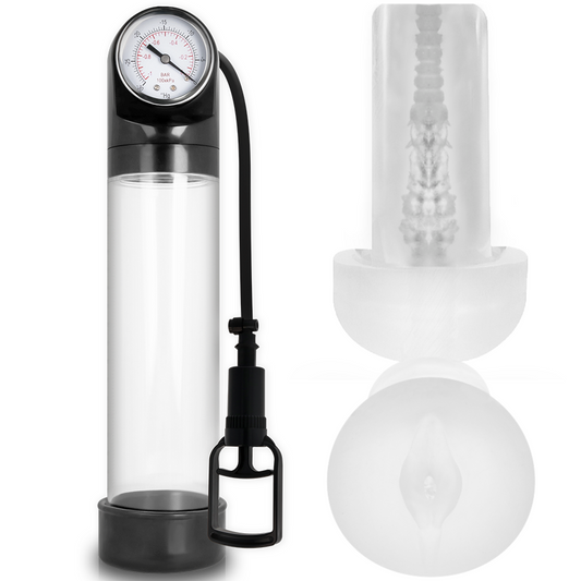 PUMP ADDICTED RX9 Transparent med masturbator
