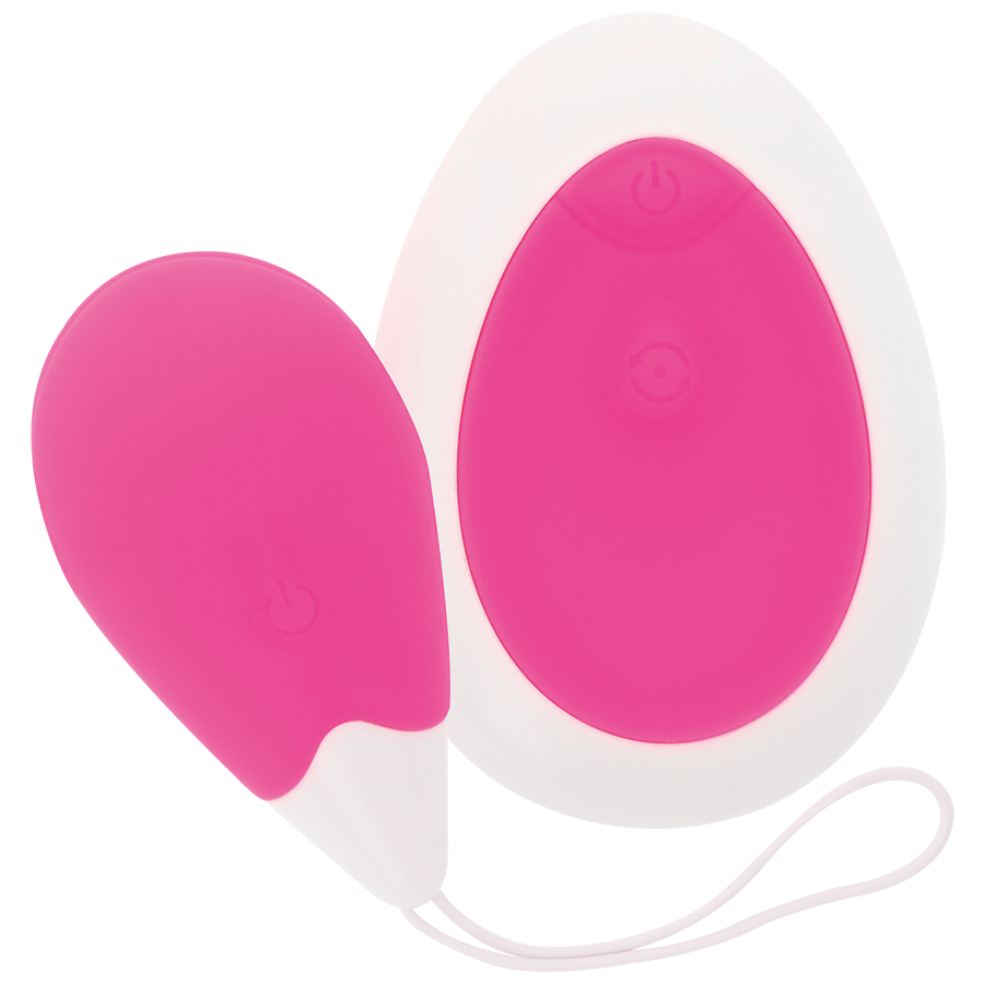 INTENSE Jan äggvibrator med fjärrkontroll i rosa