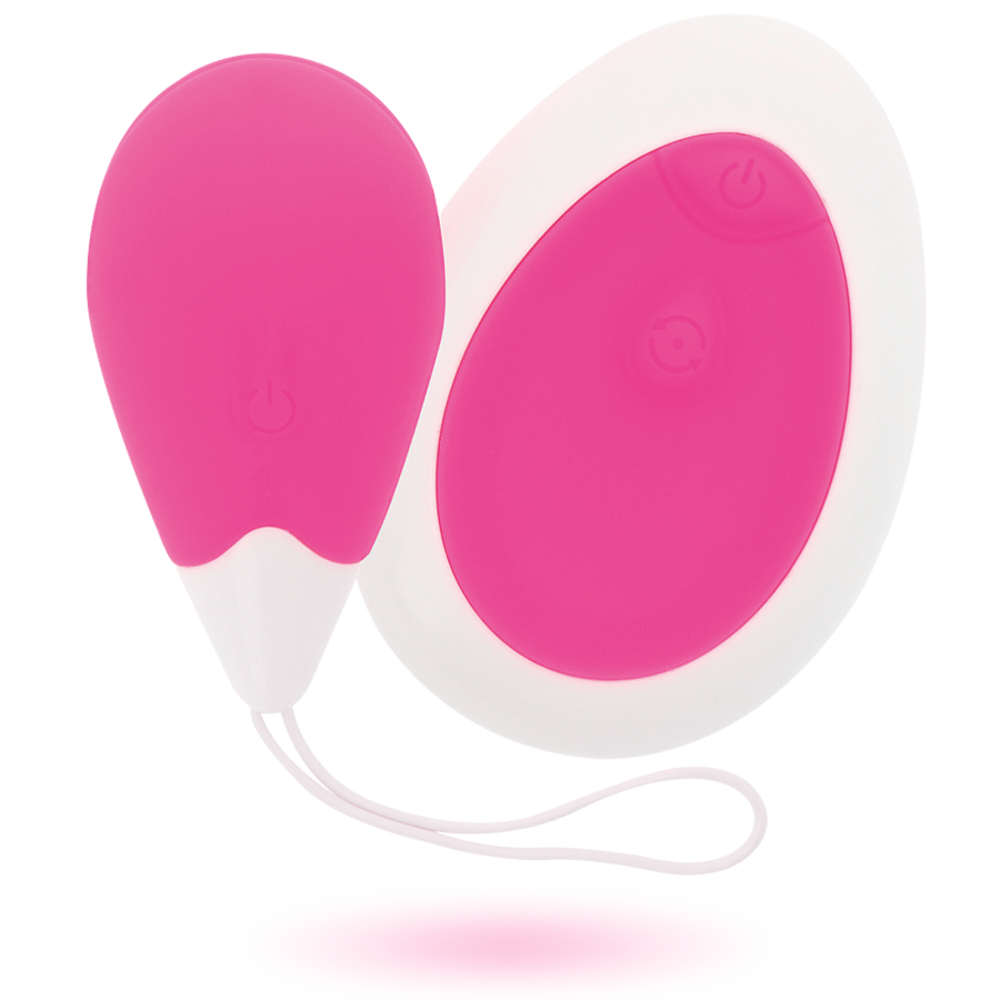 INTENSE Jan äggvibrator med fjärrkontroll i rosa