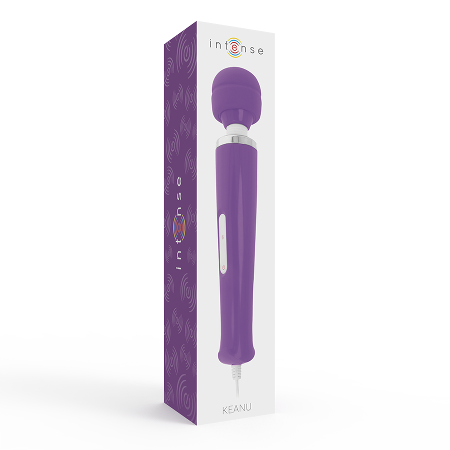 Keanu Wand Lilac Massager med kraftfulla vibrationslägen