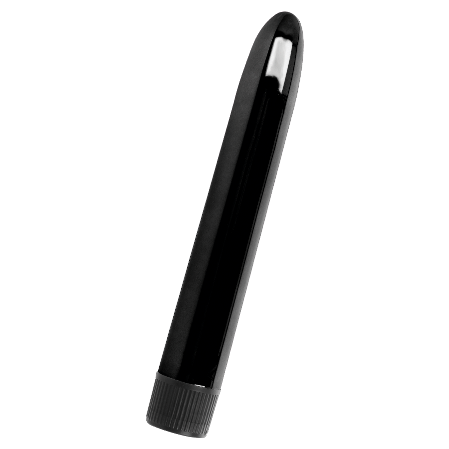 VITO BLACK VIBRATOR i medelstorlek med starka vibrationer