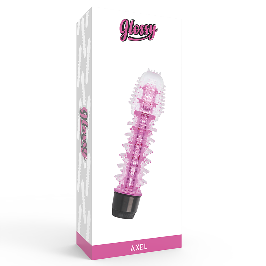 GLOSSY Axel Vibrator i rosa