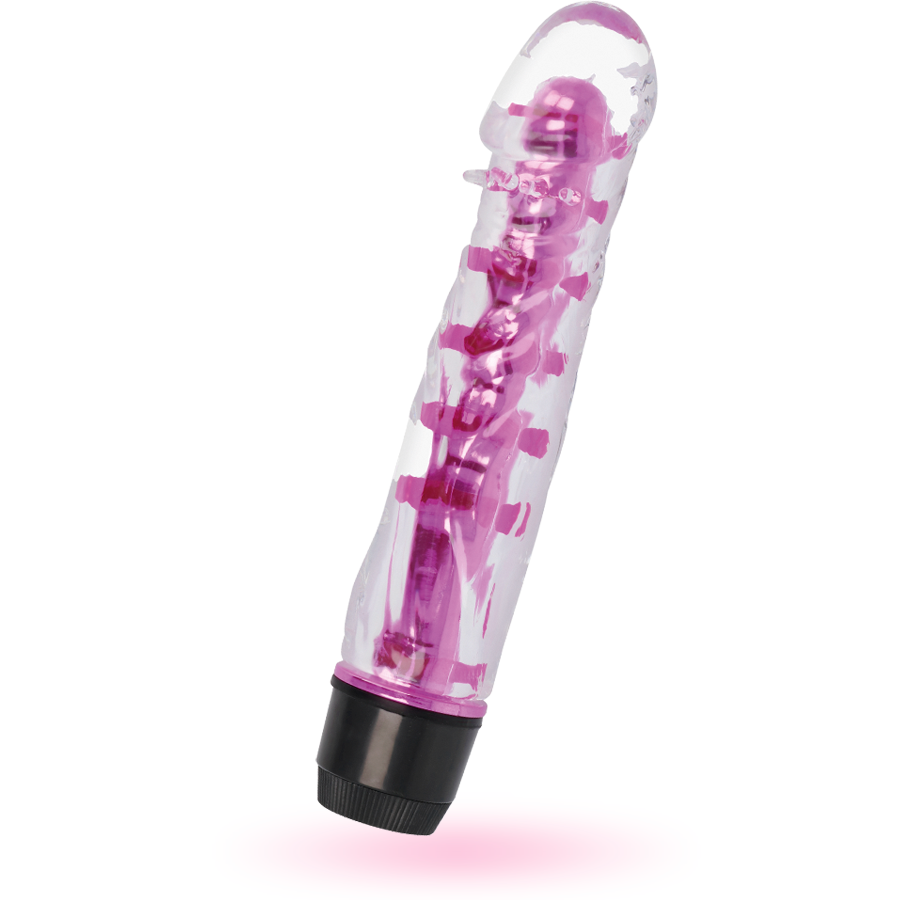 GLOSSY Lenny vibrator i rosa