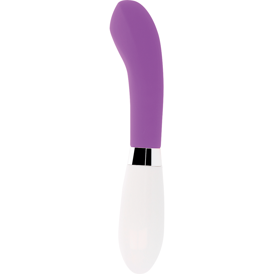 Lila GLOSSY John vibrator med ergonomisk design