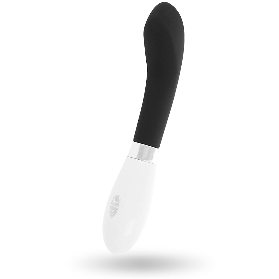 GLOSSY John vibrator i svart