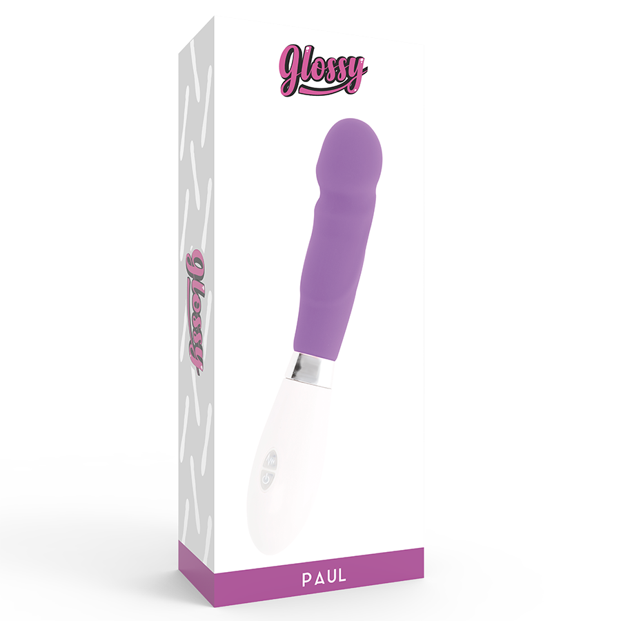 GLOSSY Paul vibrator i lila