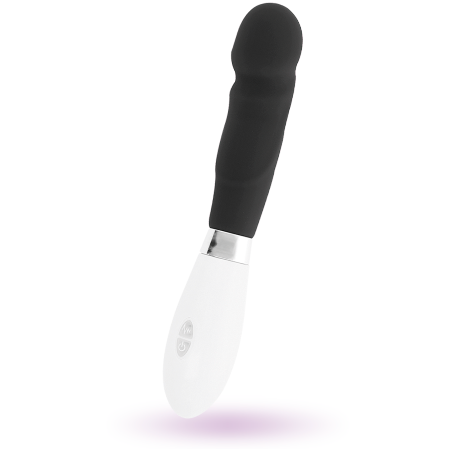 GLOSSY Paul vibrator i svart