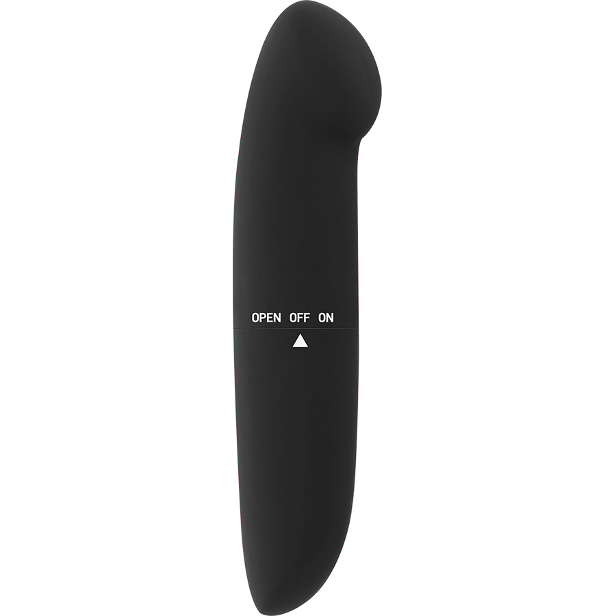 GLOSSY PHIL vibrator i svart