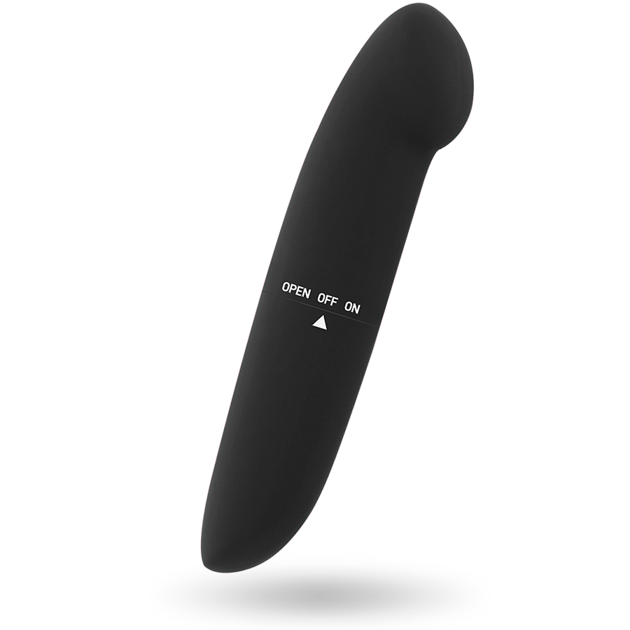 GLOSSY PHIL vibrator i svart