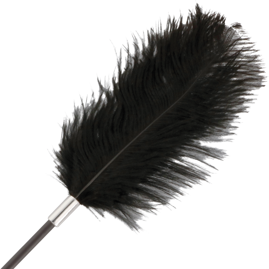 DARKNESS Black Love Feather Whip 56 cm