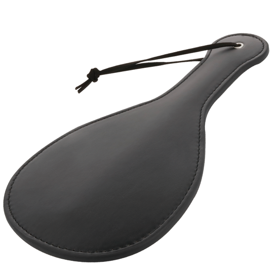 DARKNESS rundad svart fetischpaddle