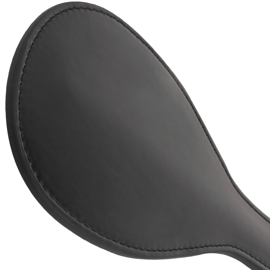 DARKNESS rundad svart fetischpaddle