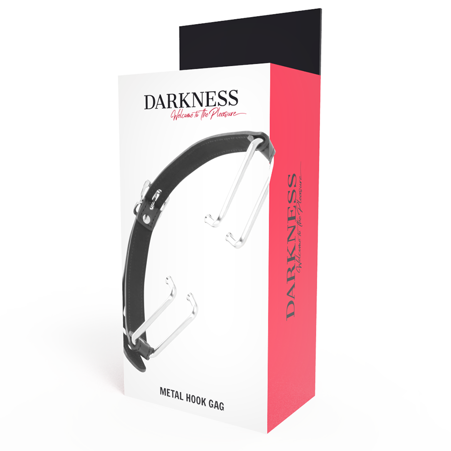 DARKNESS - GAG MED SVART KROK