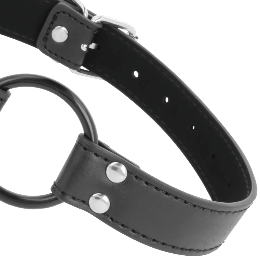 DARKNESS - Gag med ringdiameter 3,6 cm