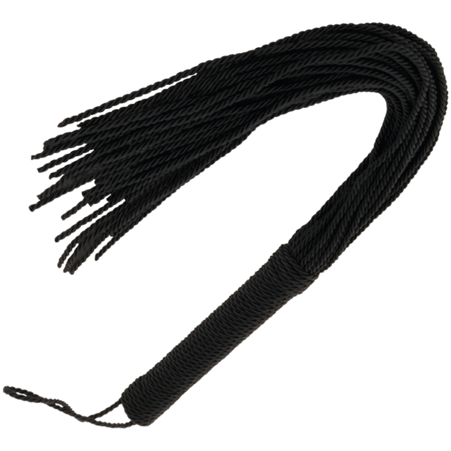 Svart bondagepiska 50cm från DARKNESS