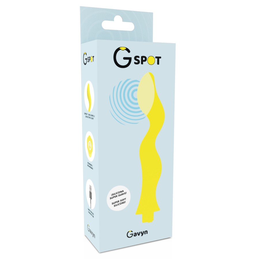 G-SPOT Gavyn G-spot vibrator i gul färg